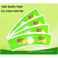 High Quality Paper Cup Raw Material PE Coated Ice Cream Cup Paper Fan